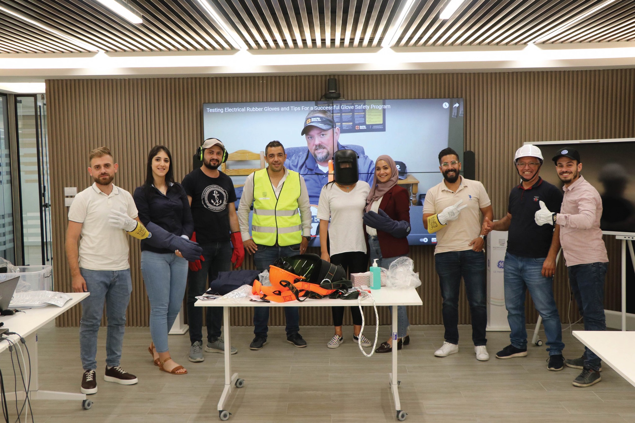 Health and safety training for MSS employees