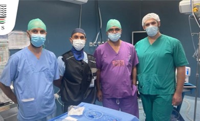 First Surgery in Palestine Utilizing Medtronic Device for Chronic Pain Relief
